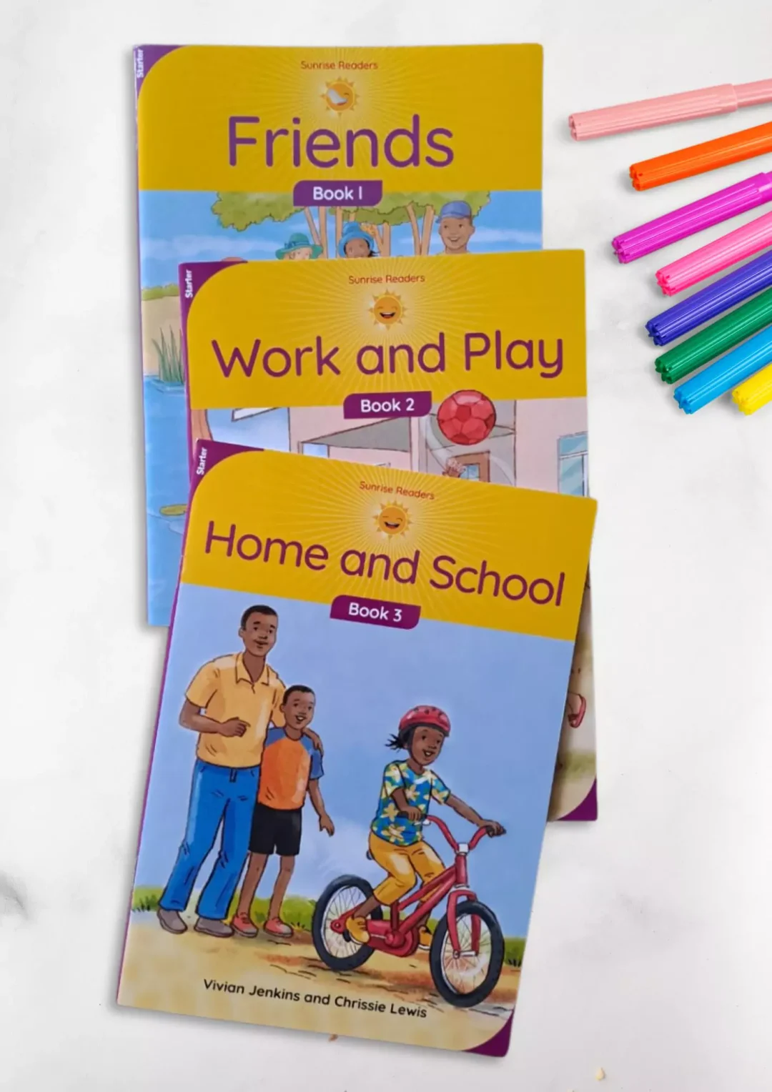 Sunrise Books - Starter level readers - Grade r readers - Grade 1 Readers