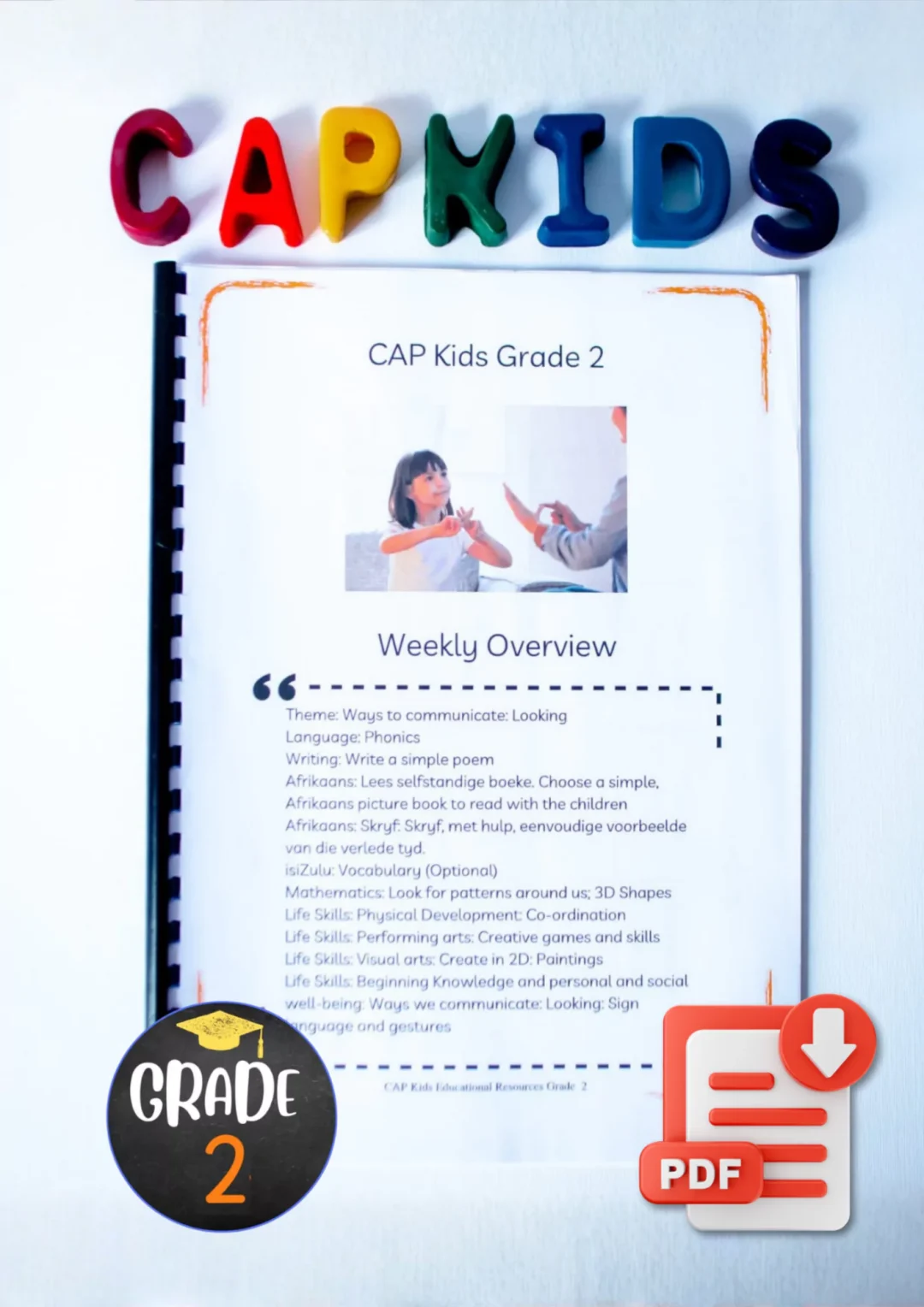 Grade 2 Homeschooling - CAP Kids